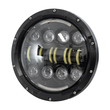 GloboStar® 85415 Σετ 2 x Φανάρια JEEP WRANGLER 6.9' Ιντσών Βασικού Φωτισμού H/L με DRL & Φλας LED CREE CXB COB 70W 7000lm DC 9-60V Αδιάβροχα IP67 Πορτοκαλί & Ψυχρό Λευκό 6000K