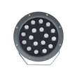 GloboStar® TREELIGHT-RIVA 90366 Σποτ Φωτισμού Ειδικό για Φυτά - Δέντρα με Βάση Κήπου / Καρφωτό LED 24W 2040lm 10° DC 24V Αδιάβροχο IP67 Φ20.5 x Υ6.5cm RGBW DMX512 - Γκρι Ανθρακί - 3 Years Warranty