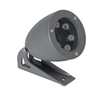 GloboStar® TREELIGHT-TREESPO 90471 Σποτ Φωτισμού Ειδικό για Φυτά - Δέντρα LED 12W 1260lm 15° DC 24V Αδιάβροχο IP67 Μ9 x Π11 x Υ9cm RGBW DMX512 - Γκρι Ανθρακί - 3 Years Warranty