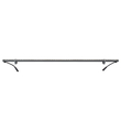 GloboStar® WASHER-STELLAR 90576 Μπάρα Φωτισμού Ultra Slim Wall Washer LED 12W 1140lm 30° DC 24V Αδιάβροχο IP67 Μ100 x Π2 x Υ1.8cm Φυσικό Λευκό 4500K - Γκρι Ανθρακί - 3 Years Warranty