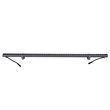 GLOBOSTAR® WASHER-STELLAR 90577 Μπάρα Φωτισμού Wall Washer LED 12W 1020lm 30° DC 24V Αδιάβροχο IP65 Πολύχρωμο RGBW Dimmable DMX512 - Γκρι Ανθρακί - Μ100 x Π3.2 x Υ3cm - 3 Χρόνια Εγγύηση