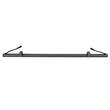 GLOBOSTAR® WASHER-STELLAR 90577 Μπάρα Φωτισμού Wall Washer LED 12W 1020lm 30° DC 24V Αδιάβροχο IP65 Πολύχρωμο RGBW Dimmable DMX512 - Γκρι Ανθρακί - Μ100 x Π3.2 x Υ3cm - 3 Χρόνια Εγγύηση