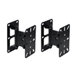 GloboStar® FDB K806-WB2 98030 Speaker Base Wall Bracket - Επιτοίχια Ρυθμιζόμενη Βάση Ηχείου για Τοποθέτηση Συστήματος Κολωνάτων Ηχείων K806 - IP20 - Μαύρο - Μ9.5 x Π11.5 x Υ16cm - Ζεύγος GloboStar® FDB K806-WB2 98030 Speaker Base Wall Bracket - Επιτοίχια Ρυθμιζόμενη Βάση Ηχείου για Τοποθέτηση Συστήματος Κολωνάτων Ηχείων K806 - IP20 - Μαύρο - Μ9.5 x Π11.5 x Υ16cm - Ζεύγος