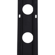 GloboStar® 90237 Μεταλλικο Καλυμμα 1 Μέτρου 15 Τεμαχίων για Ψηφιακή Αλυσίδα Γιρλάντα 20 Σποτ LED με Κωδικό 90140 Μαύρο Μ100 x Π4.7 x Υ1cm