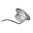 GloboStar® UNDERWATER-YUNI 90418 Υποβρύχιο Χωνευτό Φωτιστικό Σποτ Ειδικό για Σιντριβάνια LED 6W 600lm 30° DC 24V Αδιάβροχο IP68 Φ15 x Υ10cm Ψυχρό Λευκό 6000K - Ανοξείδωτο Ατσάλι - 3 Years Warranty