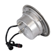 GloboStar® UNDERWATER-JULIA 90570 Υποβρύχιο Χωνευτό Φωτιστικό Σποτ Ειδικό για Σιντριβάνια LED 12W 1020lm 15° DC 24V Αδιάβροχο IP68 Φ18 x Υ11.2cm RGBW DMX512 - Ανοξείδωτο Ατσάλι - 3 Years Warranty