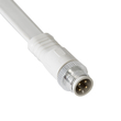 GloboStar® 90717 Ταχυσύνδεσμος Τροφοδοσίας για Digital Pixel Facade Spots IP65 - 4 Καλώδια +/- σε Power Connector 4 PIN Male για Πολύχρωμα RGB+RGBW