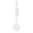 GloboStar® GOOSE 60876 Μοντέρνο Φωτιστικό Τοίχου - Απλίκα Ξενοδοχείου Bed Side LED 3W 300lm 36° AC 220-240V - Reading Light - Μ6.5 x Π15 x Υ24.5cm - Φυσικό Λευκό 4500K - Λευκό - 3 Xρόνια Εγγύηση