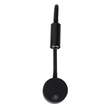GloboStar® GOOSE 60878 Μοντέρνο Φωτιστικό Τοίχου - Απλίκα Ξενοδοχείου Bed Side LED 3W 300lm 36° AC 220-240V - Reading Light - Μ6.5 x Π15 x Υ24.5cm - Φυσικό Λευκό 4500K - Μαύρο - 3 Xρόνια Εγγύηση