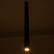 GloboStar® DUCT 61621 Επιφανειακό Στρόγγυλο Φωτιστικό Σποτ Αλουμινίου με Ντουί GU10 VDE Certified AC 220-240V IP44 Φ6 x Υ75cm - Μαύρο - 5 Years Warranty