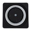 GloboStar® HELIO-S 60497 Φωτιστικό Τοίχου - Απλίκα Αρχιτεκτονικού Φωτισμού Εσωτερικού/Εξωτερικού Χώρου LED 12W 1440lm 120° x 360° AC 220-240V Αδιάβροχο IP65 Μ26 x Π5 x Υ26cm - Φυσικό Λευκό 4500K - Μαύρο - Τετράγωνο - Bridgelux Chip - 3 Years Warranty