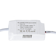GloboStar® LEXIS JOINT 60991 Χωνευτό LED Κινούμενο Spot Downlight 7W 660lm 45° AC 220-240V IP44 Φ12cm x Υ3.1cm - Στρόγγυλο - Λευκό - Θερμό Λευκό 2700K - Bridgelux Chip - TÜV Certified Driver - 5 Years Warranty