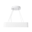 GloboStar® KAMALA 61207-S Πλαφονιέρα Οροφής LED CCT 67W 7370lm 120° AC 220-240V - Εναλλαγή Φωτισμού μέσω Τηλεχειριστηρίου All In One Ψυχρό 6000k+Φυσικό 4500k+Θερμό 2700k Dimmable Μ40 x Π40 x Υ8cm - Λευκό - 3 Years Warranty