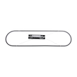 GloboStar® BOLIVAR 61271 Κρεμαστό Φωτιστικό Οροφής Design LED CCT 54W 6210lm 300° AC 220-240V - Εναλλαγή Φωτισμού μέσω Τηλεχειριστηρίου All In One Ψυχρό 6000k+Φυσικό 4500k+Θερμό 2700k Dimmable Μ120 x Π30 x Υ2cm - Μαύρο - 3 Years Warranty