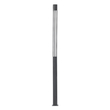 GloboStar® CANCUN 61510 Urban Light Φωτιστικό Πάρκου - Πλατείας - Κήπου Ύψους 3.5 μέτρων LED 40W 5440lm 60° AC100-240VAC IP67 IK09 - D15.5 x H350cm - Anthracite Grey - Φυσικό Λευκό 4000K - LUMILEDS - MEAN WELL DRIVER - 5 Years Warranty