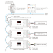 GloboStar® 71423 DL-X Mi-BOXER DC DALI & Push Dimming 5 in 1 High Speed Controller / Dimmer 5 Καναλιών DC 12-24V 5 x 6A 144W - Max 20A 480W - IP20 RGBW+WW Μ13 x Π5 x Υ2.5cm - 5 Years Warranty