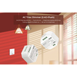 GloboStar® 71432 TRI-C1 Mi-BOXER AC Triac & RF 2.4Ghz & Push Dimmer 1 Καναλιού AC 100-240V 1 x 1.36A 300W - Max 1.36A 300W - IP20 Μ5 x Π5 x Υ2.3cm - 5 Years Warranty