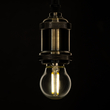 GloboStar® 99052 Λάμπα LED Long Filament E27 G45 Γλομπάκι 6W 660lm 360° AC 220-240V IP20 Φ4.5 x Υ7.5cm Φυσικό Λευκό 4000K με Διάφανο Γυαλί - Dimmable - 3 Years Warranty