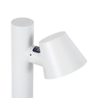 GloboStar® GARDENIA 60509 Φωτιστικό Κήπου - Πάρκου - Πλατείας - Κολωνάκι Αρχιτεκτονικού Φωτισμού Εξωτερικού Χώρου LED 7W 700lm 60° AC220-240V Αδιάβροχο IP65 - Σώμα Αλουμινίου & Tempered Glass - Μ15 x Π18 x Υ180cm - Θερμό Λευκό 2700K - Λευκό - Bridgelux Chip - 5 Years Warranty