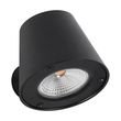 GloboStar® GARDENIA 60799 Φωτιστικό Τοίχου - Απλίκα Αρχιτεκτονικού Φωτισμού Εσωτερικού/Εξωτερικού Χώρου Up or Down LED 7W 700lm 60° AC220-240V Αδιάβροχο IP65 - Σώμα Αλουμινίου & Tempered Glass - Μ9.5 x Π13 x Υ7.7cm - Θερμό Λευκό 2700K - Μαύρο - Bridgelux Chip - 5 Years Warranty