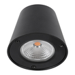 GloboStar® GARDENIA 60799 Φωτιστικό Τοίχου - Απλίκα Αρχιτεκτονικού Φωτισμού Εσωτερικού/Εξωτερικού Χώρου Up or Down LED 7W 700lm 60° AC220-240V Αδιάβροχο IP65 - Σώμα Αλουμινίου & Tempered Glass - Μ9.5 x Π13 x Υ7.7cm - Θερμό Λευκό 2700K - Μαύρο - Bridgelux Chip - 5 Years Warranty