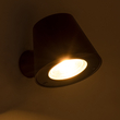 GloboStar® GARDENIA 60799 Φωτιστικό Τοίχου - Απλίκα Αρχιτεκτονικού Φωτισμού Εσωτερικού/Εξωτερικού Χώρου Up or Down LED 7W 700lm 60° AC220-240V Αδιάβροχο IP65 - Σώμα Αλουμινίου & Tempered Glass - Μ9.5 x Π13 x Υ7.7cm - Θερμό Λευκό 2700K - Μαύρο - Bridgelux Chip - 5 Years Warranty
