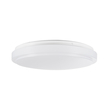 GloboStar® EMERGANO 60993 Πλαφονιέρα Οροφής LED 30W 2850lm 120° AC 220-240V με Ενσωματωμένο Σύστημα Emergency Li-ion 3450mAh/12.8Wh με Αυτονομία 3hrs - Αδιάβροχη IP54 Φ38 x Υ5.3cm Φυσικό Λευκό 4500K - Λευκό - Bridgelux Chips - 3 Years Warranty