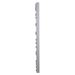 GloboStar® MAKEUP MIRROR-160x80-3 Μοντέρνος Καθρέπτης Μακιγιάζ με Πλαίσιο Φυσικού Ξύλου με Διακόπτη On/Off 20 x E27 AC220-240V - Μ80 x Π7 x Υ160cm - Γκρι Τσιμέντου