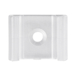 GloboStar® 70548 Πλαστική PVC Βάση Στήριξης για Όλες τις Μονόχρωμες EPISTAR Wide Ταινίες LED Διπλής Σειράς DC 230V IP68 - Μ1.5 x Π2 x Υ1.1cm