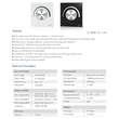 GloboStar® 71455 S1-K SKYDANCE AC Smart RF 2.4Ghz & Ροοστάτη - Push ON/OFF Triac Dimming AC100-240V σε AC100-240V 1 x 1.5A 360W - Max 1.5A 360W - IP20 - Μαύρο Σώμα - Μ8.5 x Π8.5 x Υ5cm - 5 Years Warranty