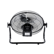 GloboStar® SOLARO-FAN 85352 Solar Fan Αυτόνομος Ηλιακός Επιδαπέδιος Ανεμιστήρας 25W 2 Λειτουργιών Ρεύματος με AC 220-240V ή με Φωτοβολταϊκό Panel 9V 12W & Επαναφορτιζόμενη Μπαταρία Li-ion 7.4V 4400mAh - 12 Ταχύτητες - Ενσωματωμένο USB 2.0 Charger Συσκευών - IP20 - Μ42 x Π20 x Υ35cm - Μαύρο & Ασημί - 2 Years Warranty