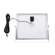 GloboStar® SOLARI-FAN 85354 Solar Fan Αυτόνομος Ηλιακός Επιτραπέζιος Ανεμιστήρας 25W 2 Λειτουργιών Ρεύματος με AC 220-240V ή με Φωτοβολταϊκό Panel 9V 12W & Επαναφορτιζόμενη Μπαταρία Li-ion 7.4V 4400mAh - 3 Ταχύτητες - IP20 - Μ24 x Π36 x Υ49cm - Λευκό - 2 Years Warranty