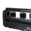 GloboStar® AMNESIA 51179 Επαγγελματική Κινούμενη Ρομποτική Μπάρα Super LASER BEAM Light 150W - 6 x 1W Laser - 300mW RED/638nm - 100mW GREEN/531nm - 600mW BLUE/442nm - AC 220V-240V IP20 3in1 RGB DMX512 - Μ86 x Π23 x Υ9cm - 2 Χρόνια Εγγύηση