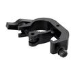 GloboStar® CLAMPS 51181 Επαγγελματικός Γάντζος Hook Αλουμινίου Ύψηλης Αντοχής για Κρέμαση, Στήριξη & Τοποθέτηση Προϊόντων Stage σε Τράσες - Μ17 x Π12 x Υ3cm - Μαύρο