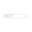 GloboStar® CINDERELLA 60981 Φωτιστικό Οροφής Δαχτυλίδι-Κύκλος LED CCT 30W 3360lm 360° AC 220-240V - Εναλλαγή Φωτισμού μέσω Τηλεχειριστηρίου All In One Ψυχρό 6000k+Φυσικό 4500k+Θερμό 2700k Dimmable Φ50cm - Λευκό - 3 Years Warranty