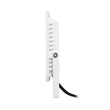 GloboStar® ATLAS 61419 Επαγγελματικός Προβολέας LED 50W 6250lm 120° AC 220-240V - Αδιάβροχος IP67 - Μ21 x Π3.5 x Υ16cm - Λευκό - Ψυχρό Λευκό 6000K - LUMILEDS Chips - TÜV Rheinland Certified - 5 Years Warranty