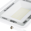 GloboStar® ATLAS 61419 Επαγγελματικός Προβολέας LED 50W 6250lm 120° AC 220-240V - Αδιάβροχος IP67 - Μ21 x Π3.5 x Υ16cm - Λευκό - Ψυχρό Λευκό 6000K - LUMILEDS Chips - TÜV Rheinland Certified - 5 Years Warranty