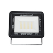 GloboStar® ATLAS 61424 Επαγγελματικός Προβολέας LED 50W 5750lm 120° AC 220-240V - Αδιάβροχος IP67 - Μ21 x Π3.5 x Υ16cm - Μαύρο - Θερμό Λευκό 2700K - LUMILEDS Chips - TÜV Rheinland Certified - 5 Years Warranty