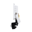 GloboStar® AURORA 61438 Επαγγελματικός Προβολέας LED 20W 2500lm 120° AC 220-240V με Ενσωματωμένο Ρυθμιζόμενο Αισθητήρα Κίνησης PIR - Αδιάβροχος IP67 - Μ12 x Π5 x Υ14.5cm - Λευκό - Ψυχρό Λευκό 6000K - LUMILEDS Chips - TÜV Rheinland Certified - 3 Years Warranty