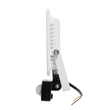 GloboStar® AURORA 61440 Επαγγελματικός Προβολέας LED 30W 3750lm 120° AC 220-240V με Ενσωματωμένο Ρυθμιζόμενο Αισθητήρα Κίνησης PIR - Αδιάβροχος IP67 - Μ16 x Π5 x Υ17.5cm - Λευκό - Ψυχρό Λευκό 6000K - LUMILEDS Chips - TÜV Rheinland Certified - 3 Years Warranty