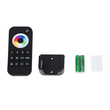 GloboStar® 71544 RT10 SKYDANCE Ασύρματο Χειριστήριο Αφής RF 2.4Ghz 4 Group για όλα τα RGBW+WW SKYDANCE Controller DC 3V 2 x AAA - IP20 Μαύρο Μ12.2 x Π5.3 x Υ1.7cm - 5 Years Warranty
