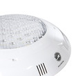 GLOBOSTAR® POOLETI 61539 Υποβρύχιο Φωτιστικό για Σιντριβάνια/Πισίνες LED 25W 2000lm 120° AC/DC 12V Αδιάβροχο IP68 Φυσικό Λευκό 4500K Dimmable  - 2m VDE Rubber Καλώδιο - Φ30 x Υ6.5cm - 3 Χρόνια Εγγύηση