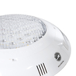 GLOBOSTAR® POOLETI 61540 Υποβρύχιο Φωτιστικό για Σιντριβάνια/Πισίνες LED 25W 1875lm 120° AC/DC 12V Αδιάβροχο IP68 Θερμό Λευκό 2700K Dimmable - 2m VDE Rubber Καλώδιο - Φ30 x Υ6.5cm - 3 Χρόνια Εγγύηση