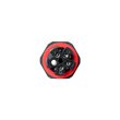GloboStar® FAST-CONNECT 69921 Διπλός Ι Αδιάβροχος IP68 Σύνδεσμος Ταχείας Σύνδεσης & Διακλάδωσης Καλωδίων - 1 x Είσοδος & 1 x Έξοδος - Εσωτερική Τετραπλή Κλέμα με Συμβατή Διατομή Καλωδίων 4 x 0.5mm² έως 4 x 1.5mm² - 450V 16A Max - Φ2.5 x Υ9cm - Μαύρο - 5 Years Warranty