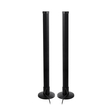 GloboStar® DIGICOLUMN 90760 Σετ 2 Μοντέρνα Επιτραπέζια Φωτιστικά Γραφείου Digital Pixel Symphony Bars LED 16W 1280lm 180° DC 5V με USB 2.0 IP20 - Εναλλαγή Φωτισμού μέσω Τηλεχειριστηρίου - Πολύχρωμα RGB - Dimmable - Μαύρο - Φ3 x Υ45cm - Συσκευασία 2 Τεμαχίων - 2 Χρόνια Εγγύηση
