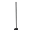 GloboStar® DIGICOLUMN 90762 Μοντέρνο Επιδαπέδιο Φωτιστικό Γραφείου Digital Pixel Rhythm Music Bar LED 12W 960lm 90° DC 5V με USB 2.0 IP20 - Εναλλαγή Φωτισμού μέσω Τηλεχειριστηρίου - Πολύχρωμο RGB - Dimmable - Μαύρο - Μ3.4 x Π2.5 x Υ122cm - 2 Χρόνια Εγγύηση