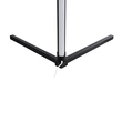 GLOBOSTAR® DIGICOLUMN 90763 Μοντέρνο Επιδαπέδιο Γραμμικό Ψηφιακό Φωτιστικό Digital Pixel Symphony Bar με RF Ασύρματο Χειριστήριο LED 16W 1280lm 180° DC 5V με USB 2.0 IP20 Πολύχρωμο RGB Dimmable - Μαύρο - Φ3 x Υ165cm - 2 Χρόνια Εγγύηση