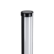 GLOBOSTAR® DIGICOLUMN 90763 Μοντέρνο Επιδαπέδιο Γραμμικό Ψηφιακό Φωτιστικό Digital Pixel Symphony Bar με RF Ασύρματο Χειριστήριο LED 16W 1280lm 180° DC 5V με USB 2.0 IP20 Πολύχρωμο RGB Dimmable - Μαύρο - Φ3 x Υ165cm - 2 Χρόνια Εγγύηση