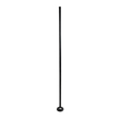 GLOBOSTAR® DIGICOLUMN 90764 Μοντέρνο Επιδαπέδιο Γραμμικό Ψηφιακό Φωτιστικό Digital Pixel Symphony Bar με RF Ασύρματο Χειριστήριο LED 16W 1280lm 180° DC 5V με USB 2.0 IP20 Πολύχρωμο RGB Dimmable - Μαύρο - Φ3 x Υ165cm - 2 Χρόνια Εγγύηση