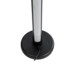 GLOBOSTAR® DIGICOLUMN 90764 Μοντέρνο Επιδαπέδιο Γραμμικό Ψηφιακό Φωτιστικό Digital Pixel Symphony Bar με RF Ασύρματο Χειριστήριο LED 16W 1280lm 180° DC 5V με USB 2.0 IP20 Πολύχρωμο RGB Dimmable - Μαύρο - Φ3 x Υ165cm - 2 Χρόνια Εγγύηση